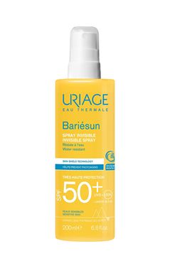 Uriage Bariesun SPF 50+ sprej za zaščito pred soncem (nevidni sprej) 200 ml