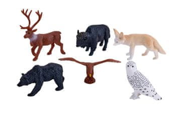 Mojo Mini svet gozdnih živali Set 6 - različni kompleti