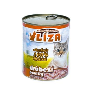 LIZA Perutnina za mačke, konzervirana 800 g