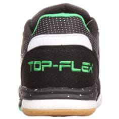 Top Flex Rebound 2401 notranji čevlji črno-zeleni EU velikost 40,5