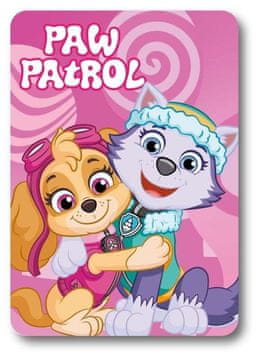 FARO Fleecova odeja Paw Patrol Girl Poliester, 100/140 cm