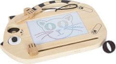 Small foot majhna noga Magnetna risalna deska Cat