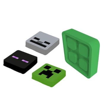 Značka PIXIE CREW & MINECRAFT z odsevnim elementom