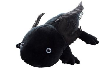 Plišasti Axolotl črn 32 cm EKO-PRIJAZNO