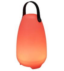 Akumulatorska svetilka za kampiranje na prostem z daljinskim upravljalnikom RGB 26 cm KO-CY8001950