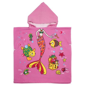 Ljubezen morska deklica baby plaža pončo paket 1 kos