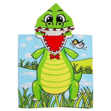 Dinozaver baby plaža pončo paket 1 kos