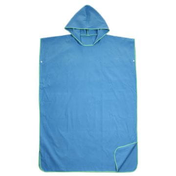 Surf plaža pončo svetlo modra paket 1 kos