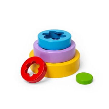 Bigjigs Toys Zložljivi stolp za rože