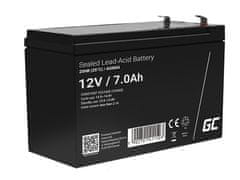 Baterija Green Cell AGM VRLA 12V 7Ah brez vzdrževanja za enote UPS