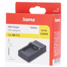 Polnilec USB za fotografije Hama za Canon NB-11L
