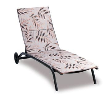 Blazina za ležalnik na plaži - prevleka na zadrgo - 55x195 cm - Prevleka