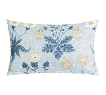 Bombažna prevleka za vzglavnik - 40x60 cm - Meadow, modra