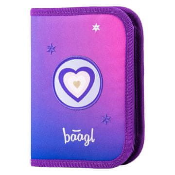 BAAGL Šolski svinčnik z eno stopnjo Srce