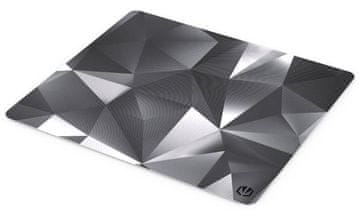 Endorfy Crystal Black L Podloga za miško, igralna, 450 × 400 × 3 mm, vodoodporna, črna