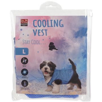 Pasji hladilni jopič Fantasy L 35 cm