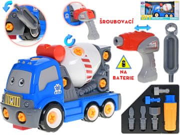 Avtomobilski gradbeni mešalnik 28 cm Vijačnik z baterijskim vrtalnikom in dodatki