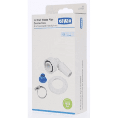 Xavax Xavaxov sifonski priključek za odtočno cev, za vgrajeni sifon brez čistilne odprtine