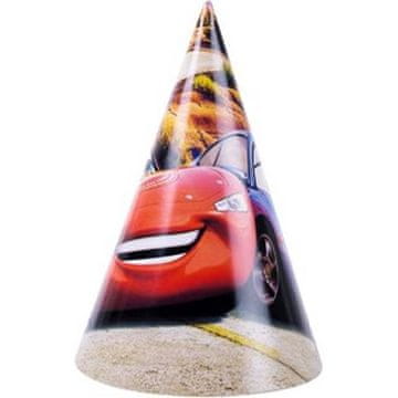Zabavna papirnata kapica Cars 6 kosov - Cakesicq