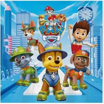 Papirnati prtički 33x33cm 10pcs Paw Patroll - Cakesicq