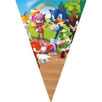 Zabavne zastave Sonic the Hedgehog - Cakesicq