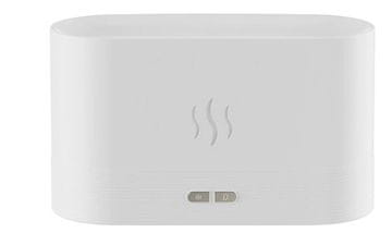 PLATINET PLAMENSKI AROMA DIFUZOR 180ML 4,5W BEL + 10 ML ETERIČNEGA OLJA SIVKE