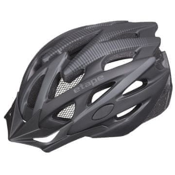 Kolesarska čelada Twister črna-titan mat oblačila velikost L-XL