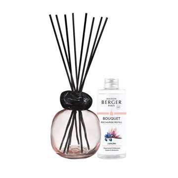 Darilni set aroma difuzor Mineral Pink + polnilo Liliflora 180 ml