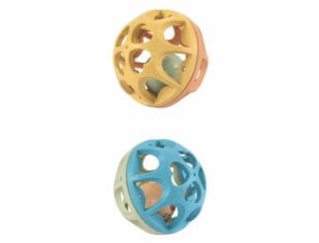 Žogica z ropotuljico 10,3 cm