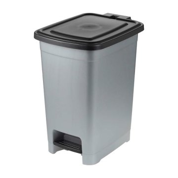 keeeper KOŠ ZA ODPADKE 25L, 27X36,5X44CM, SVETLO SREBRN