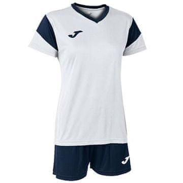 Joma Phoenix Set Ženske ženska majica in kratke hlače bela oblačila velikost M