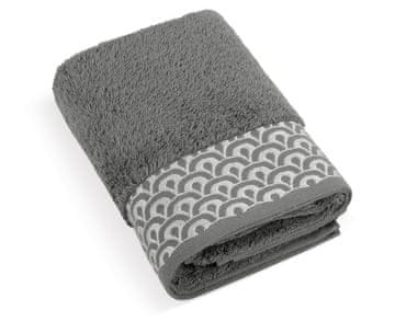 Kolekcija brisač in kopalnih brisač Lace - 50x100 cm, siva