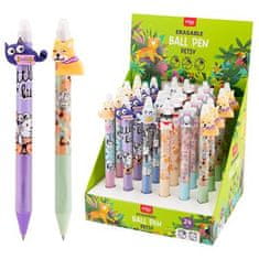 EASY Kids PETSY Gumijasto pisalo, modro polnilo, 0,7 mm, 24 kosov v pakiranju, mešanica vzorcev