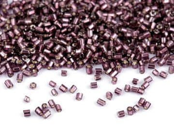 Sesekljane perlice 13/0 - 1,7 mm - H56 (1,7 mm) vijolično lila (450 g)