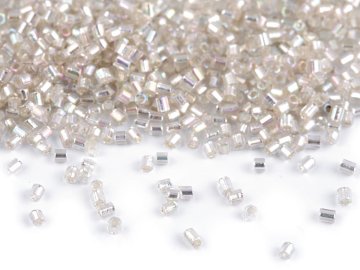 Sesekljane perlice 13/0 - 1,7 mm - H635 (1,7 mm) srebrna AB (30 g)