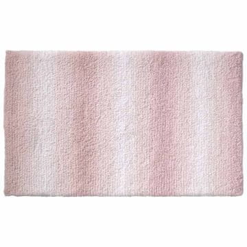 Kela Kopalniška preproga Ombre 80x50 cm poliester stara roza KL-23565