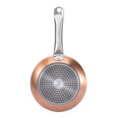 Bergner Ponev z neprijemljivo površino DAFNE 20 cm bakrena BG-30565-CP