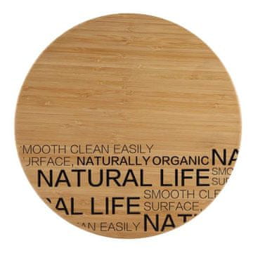 Deska za rezanje NATURAL bambus 30x1,5 cm BG-4924