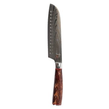 Santoku nož TETSU 17,5 cm iz nerjavečega jekla BGMP-4128-BR