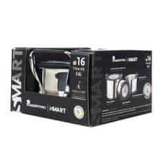 Masterpro Lonec s pokrovom SMART 16 cm iz nerjavečega jekla BGEU-3777