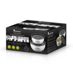 Bergner Komplet skled s pokrovom FOODIES 2 kosa iz nerjavečega jekla BGMP-1553