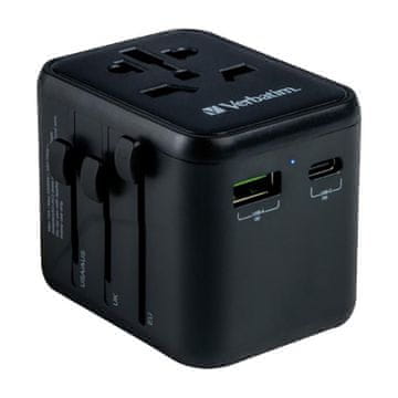 Verbatim Adapter USB-C 20W+USB-A 18W