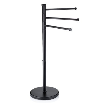 Držalo za brisače Gugalnica iz lakiranega nerjavečega jekla, črna 85,5 x 28,5 KL-18976