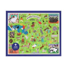 Chronicle Books Rabbitology Puzzle 1000 kosov