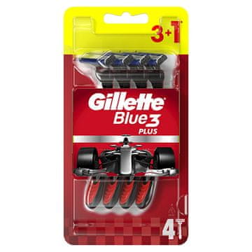 Gillette Blue3 Plus brivniki za enkratno uporabo 3+1 kos