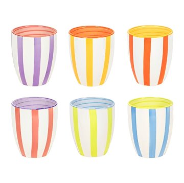 Komplet 6 skodelic za kavo espresso 180 ml SUMMER HT-24326109