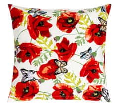 Prevleka Berta - 45x45 cm - Mak