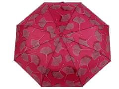 Ženski zložljivi dežnik - rdeč