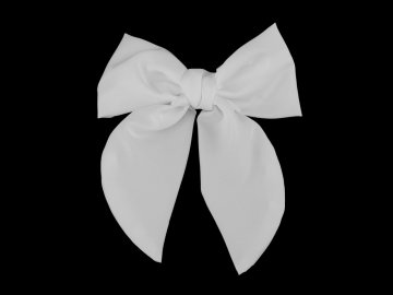 Luknja za lase / francoska sponka - bela