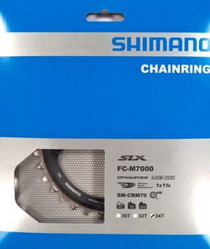 34z Shimano SLX FC-M7000 1x11 prestavna ročica s štirimi luknjami